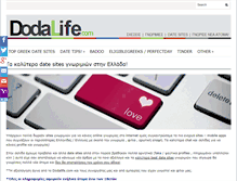 Tablet Screenshot of dodalife.com